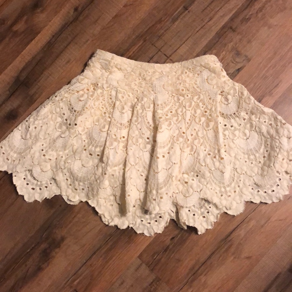 Lace shorts